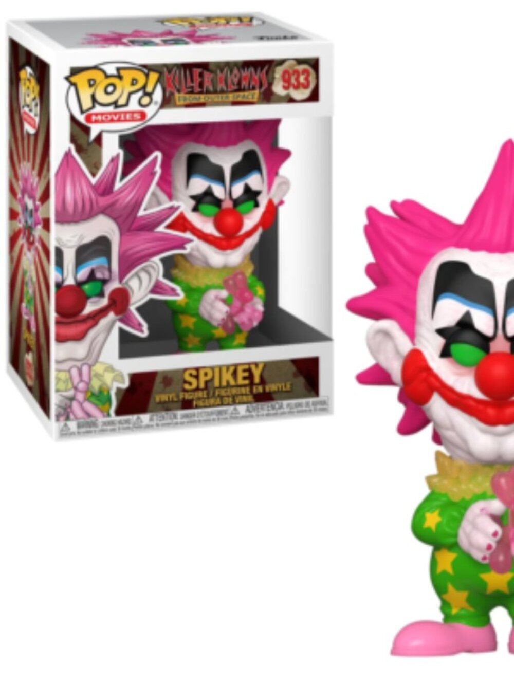 FUNKO POP!-HORROR MOVIES SERIE-KILLER KLOWNS FROM OUTER SPACE-SPIKEY #933